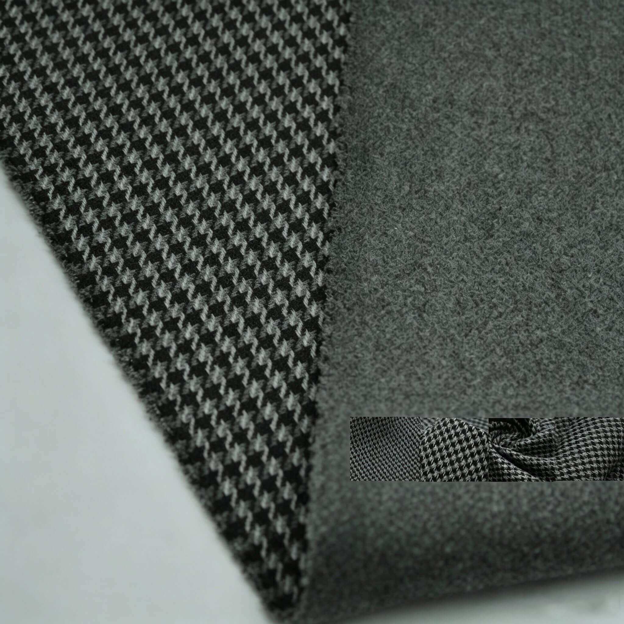 Bird Wool Woven Fabric for Overcoat Wholesale Supplier 2